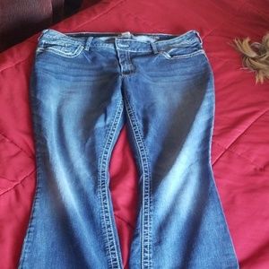 Silver Jean's suki Bootcut size 22x 34